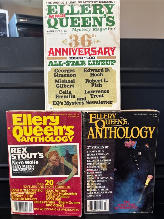 Other - 📚3 Book Bundle Vintage Ellery Queen Mystery Magazine